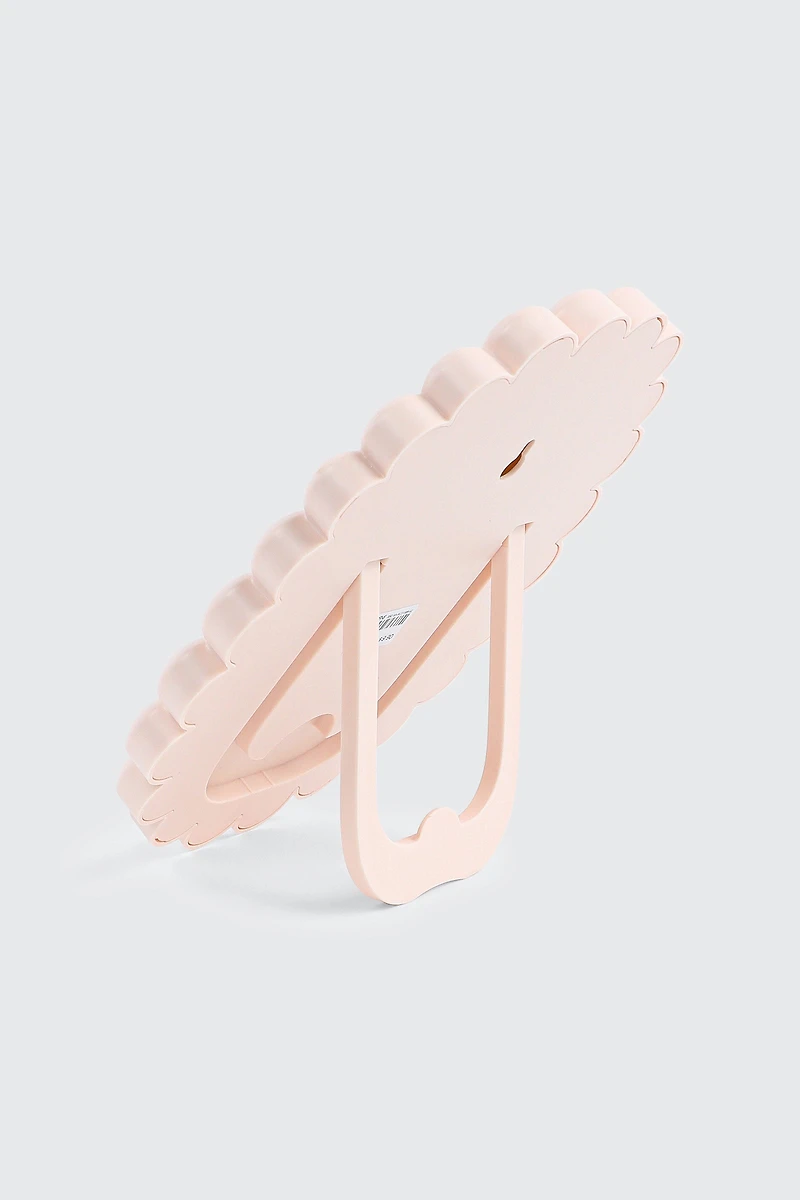 Miroir de table effet vague