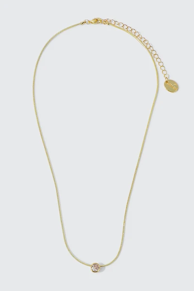 Ardene 14K Gold Plated Necklace with Pendant