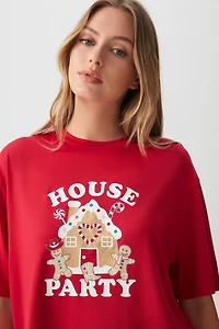 Ardene HUSHKNIT PJ Top | Size | Polyester/Elastane | Eco-Conscious