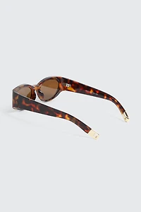 Lunettes de soleil ovales