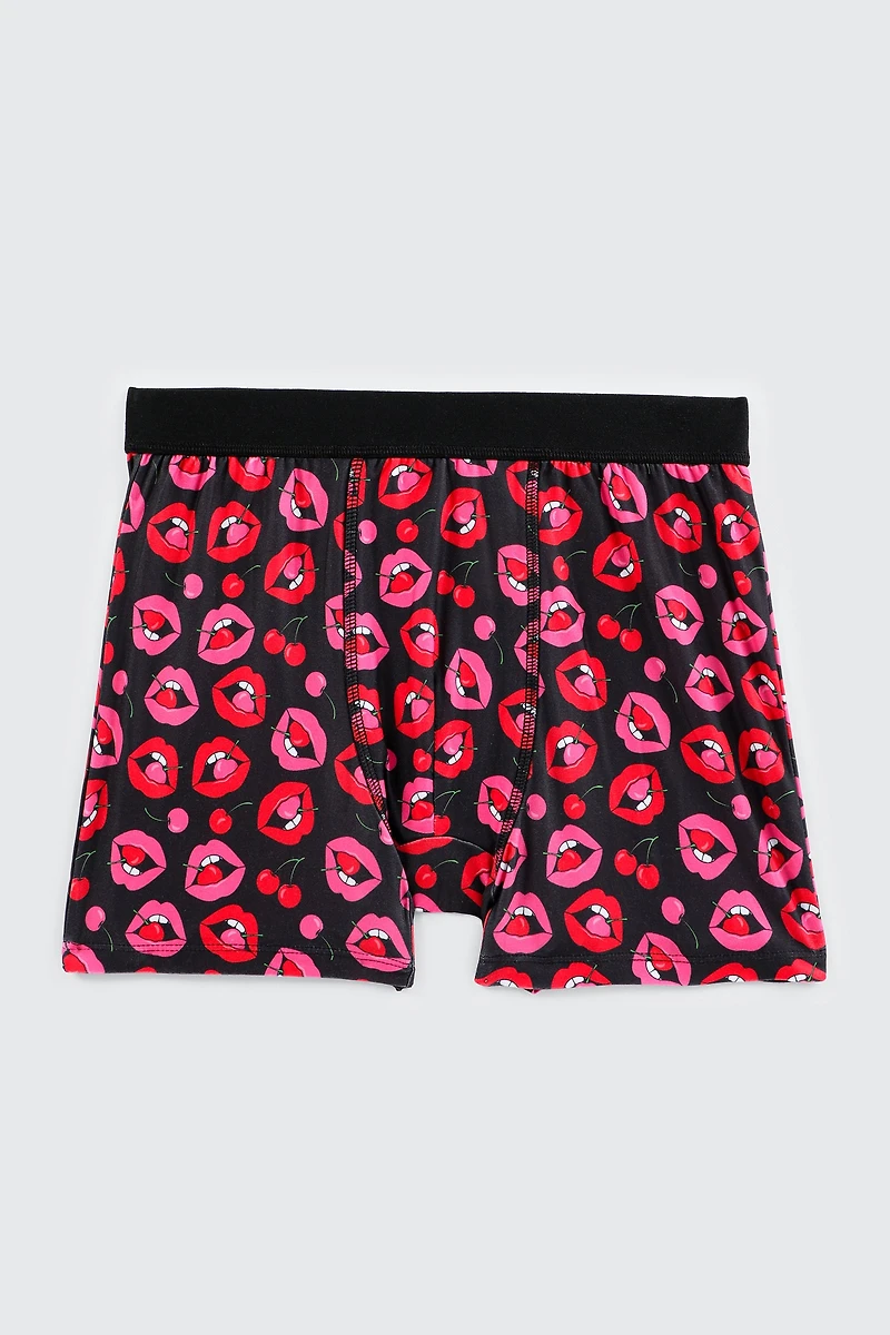 Boxeur imprimé dans une boîte