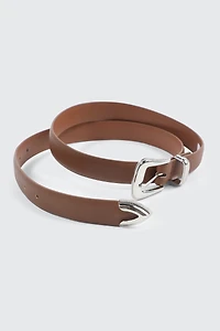 Ceinture en faux cuir