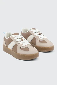 Espadrilles rétro à semelle épaisse