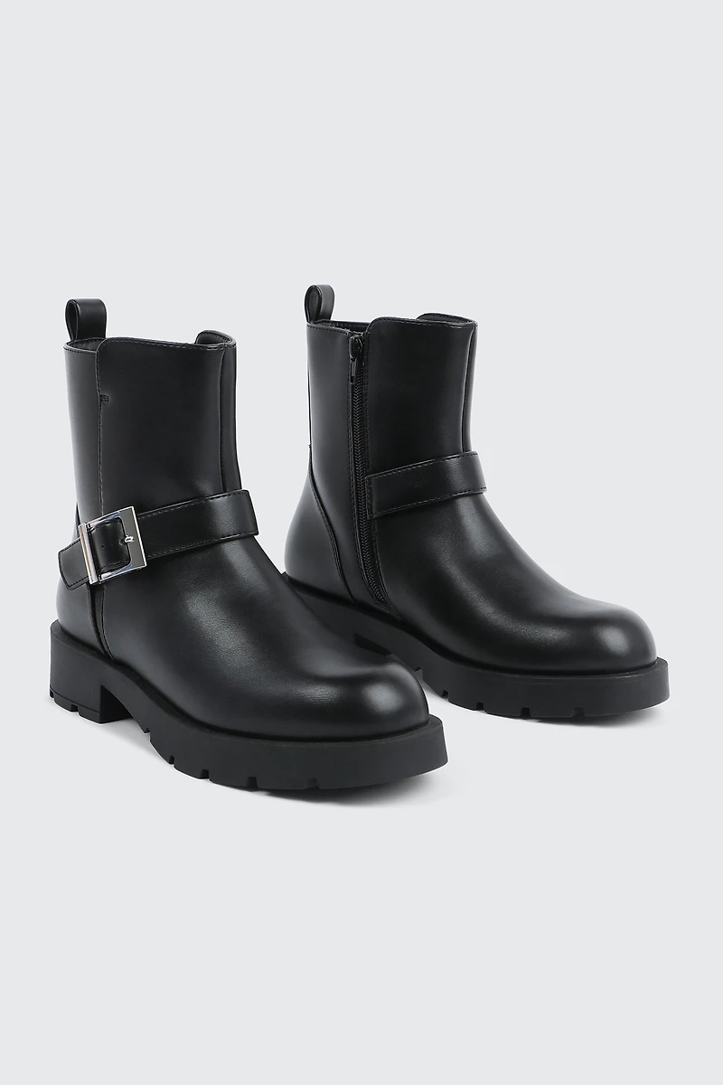 Bottes moto noires
