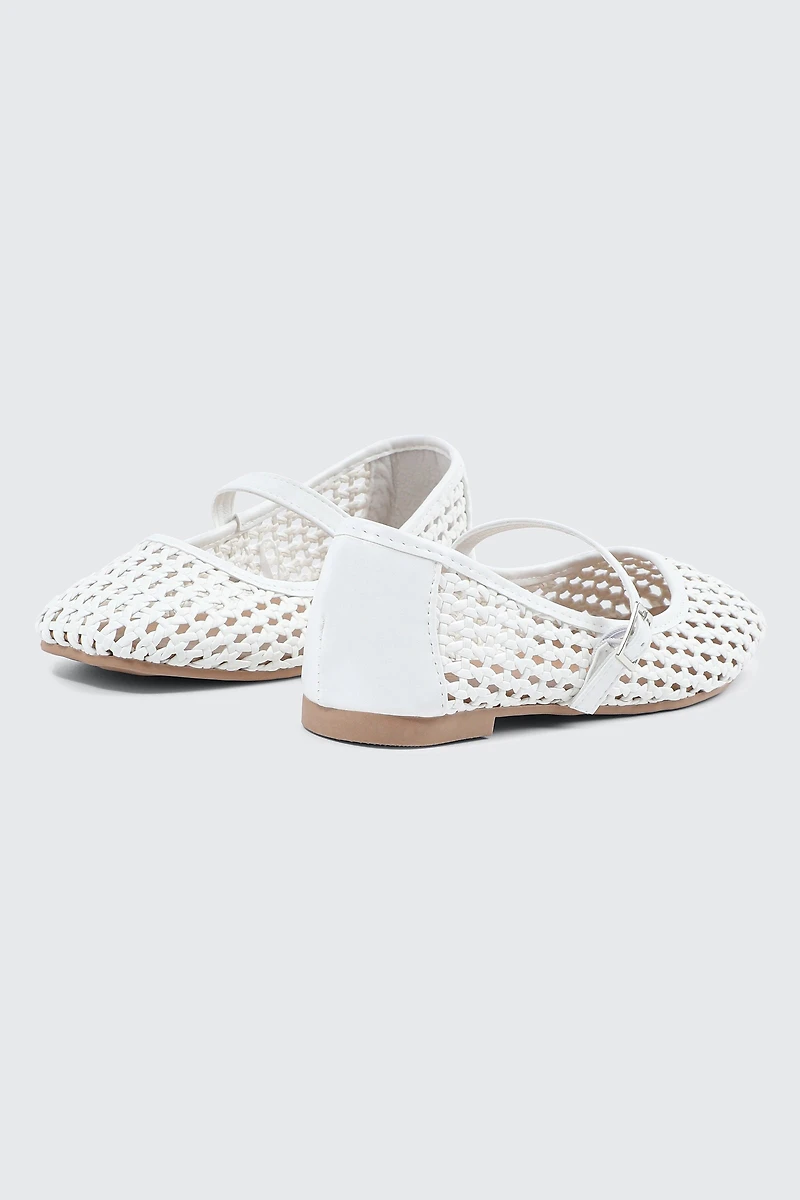 Ballerines tressées