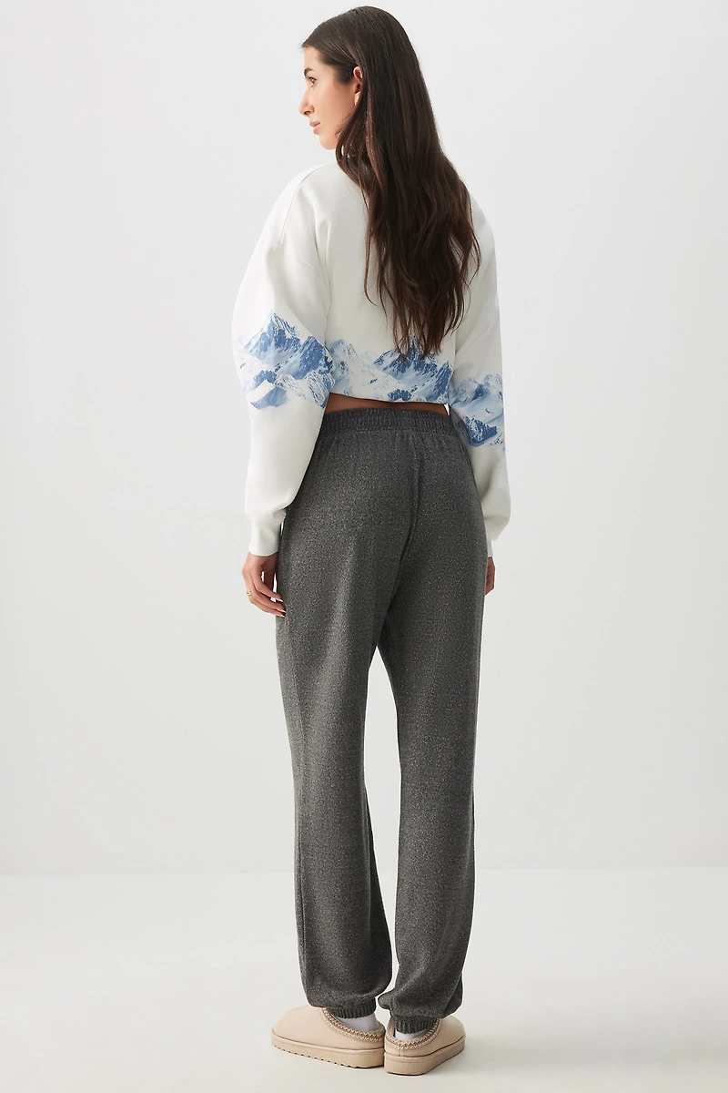 Pantalon de jogging en tricot