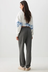 Pantalon de jogging en tricot