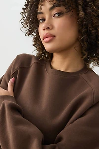 Chandail à manches raglan en Molleton MADESOFT™