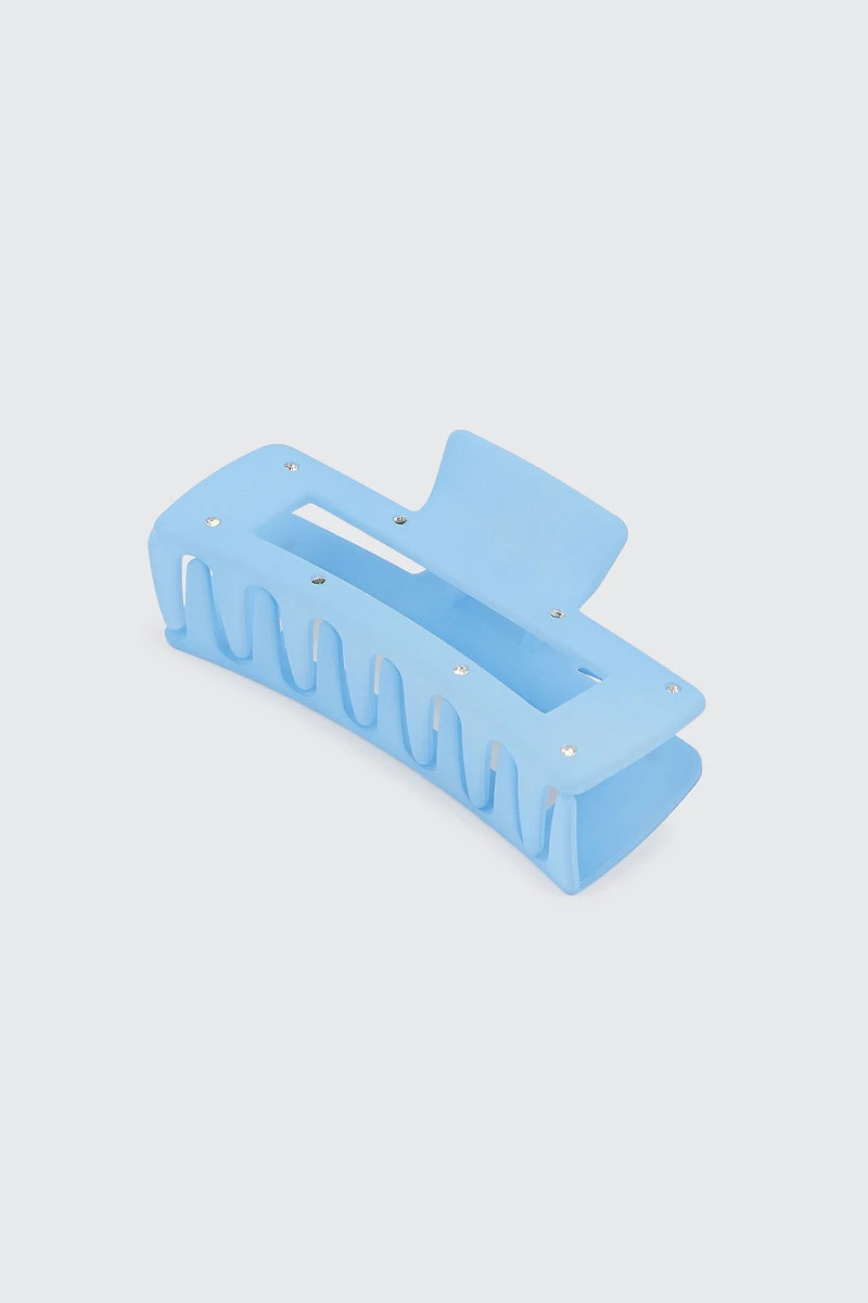 Pince à cheveux à découpe embellie