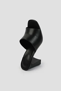 Sandales mules à talons blocs