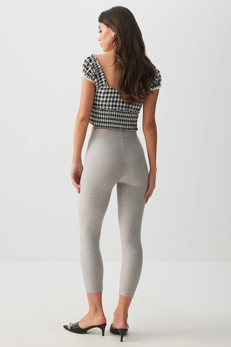 Legging écourté très doux