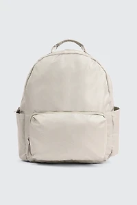 Ardene Canvas Backpack in Beige | 100% Recycled Polyester | Eco-Conscious