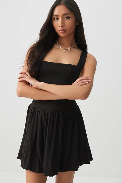 Ardene Square Neck Mini Dress in | Size | Rayon/Spandex