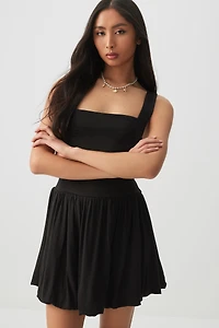 Ardene Square Neck Mini Dress in | Size | Rayon/Spandex