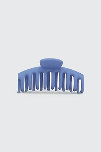 Ardene Large Hair Claw in Medium Blue | Eco-Conscious