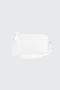 Portefeuille plat surpiqu