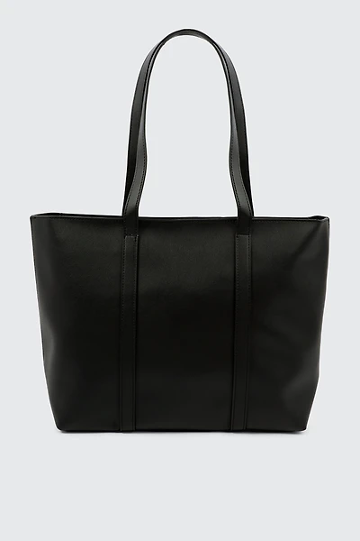 Ardene Large Faux Leather Tote Bag in