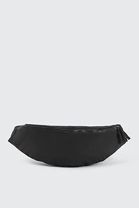 Ardene Man Black Canvas Fanny Pack For Men | Polyester | Eco-Conscious