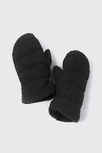 Ardene The Puff Mittens in Midnight Haze | Polyester