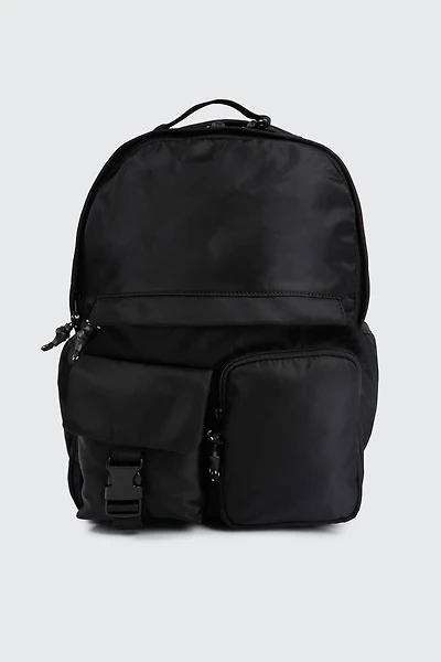 Ardene Man Canvas Backpack For Men in Black | Polyester