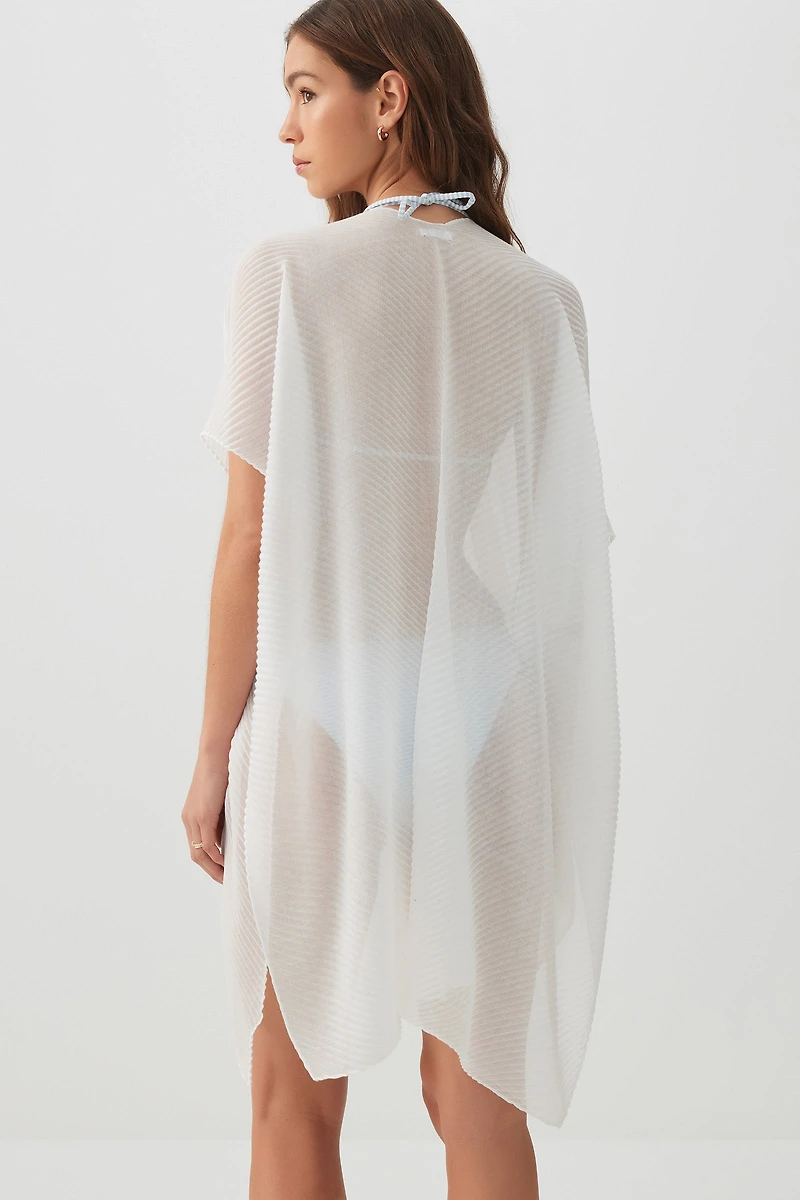 Couvre-maillot blanc cassé