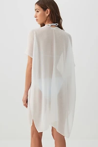 Couvre-maillot blanc cassé