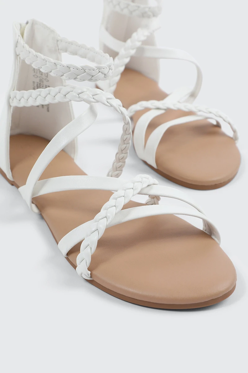 Sandales gladiateur à brides