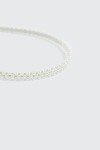 Serre-tête en fausses perles