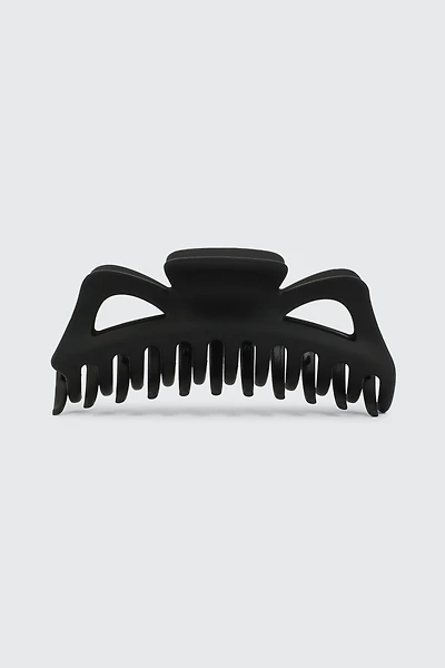 Ardene Large Hair Claw in Black | Eco-Conscious