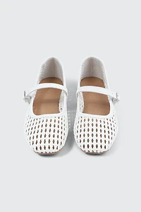 Ballerines tressées