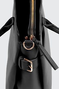 Fourre-tout avec pochette d'ordinateur portable