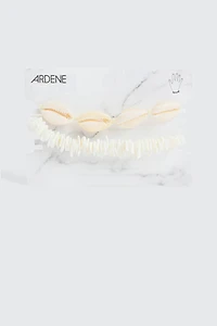 Duo de bracelets en coquillage