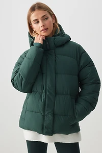 Ardene The Everyday Puff in Evergreen | Size | Polyester