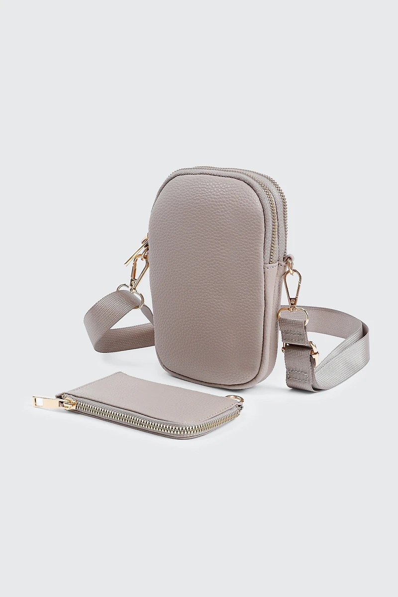 Pochette à téléphone avec porte-monnaie