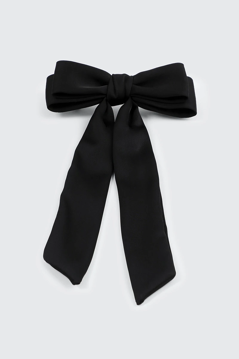 Barrette boucle à longues pointes