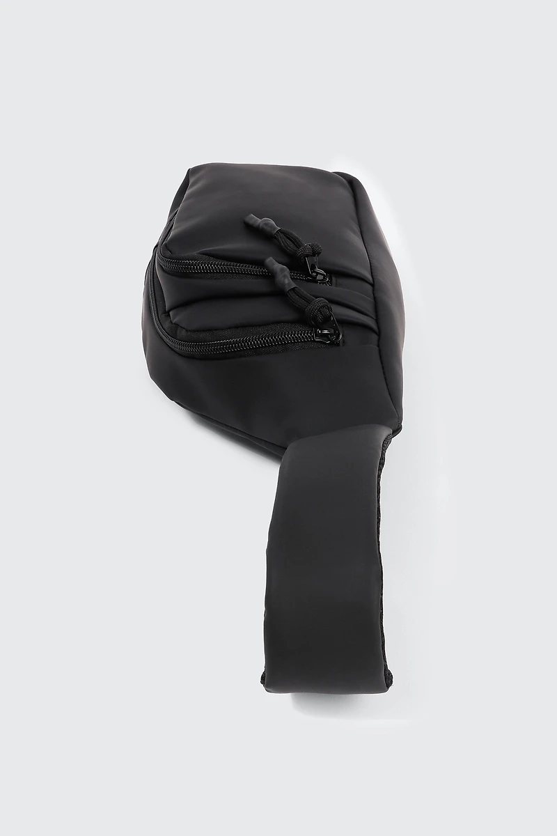 Sac à dos à bretelle unique noir