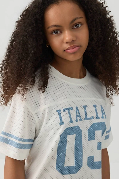 T-shirt sport en maille Italia