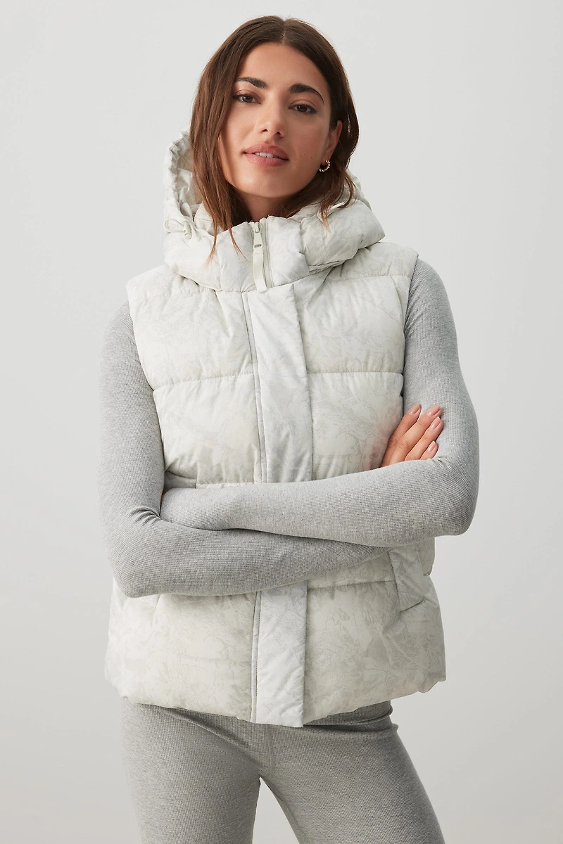 Ardene The Everyday Puff Vest in Winter Woods | Size | Polyester