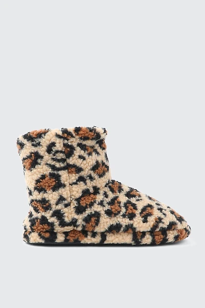 Ardene Berber Fleece Bootie Slippers | Size