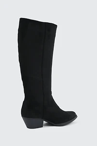 Bottes de cowboy aux genoux