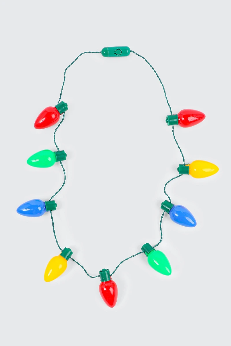 Ardene Light Up Festive Necklace