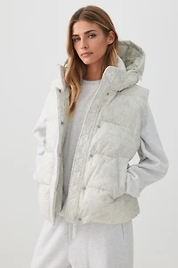 Ardene The AirPuff Vest in Winter Woods | Size | Polyester