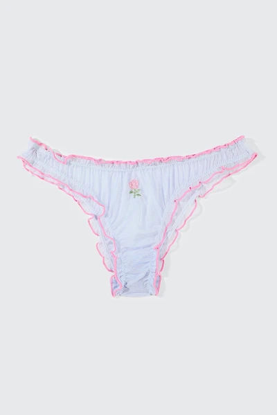 Ardene Everyday Mesh Cheeky Panty Panty in Light | Size | Polyester/Elastane
