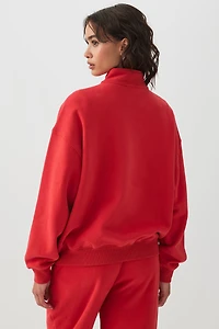 Chandail à demi-glissière en Molleton MADESOFT