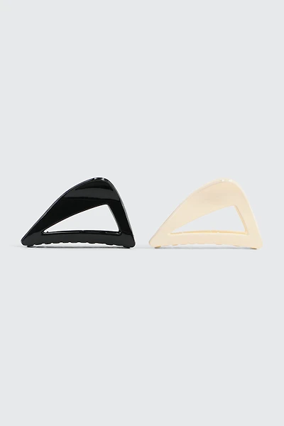 Ardene 2-Pack Asymmetric Cutout Hair Claws