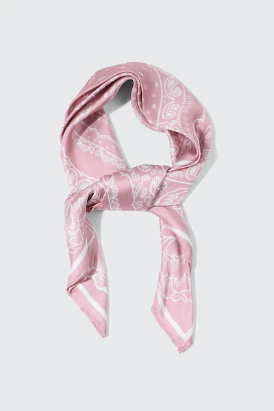 Foulard carré à motif cachemire