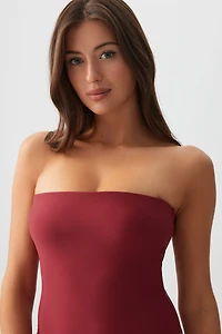 Maillot une-pièce à bretelles amovibles