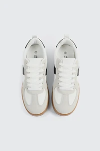 Espadrilles rétro à semelle épaisse