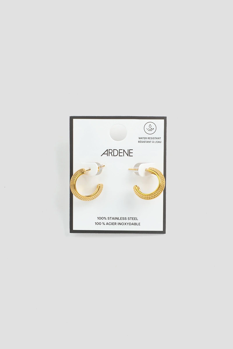 Anneaux nervurés en acier inoxydable