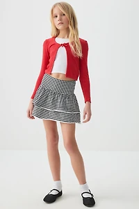 Ardene Kids Short Tiered Skirt | Size | Spandex/Cotton